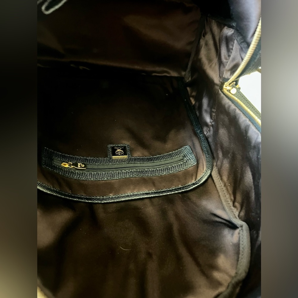 MCM COGNAC VISETOS COATED CANVAS DIAMOND STARK BACKPACK XL - Picture 8 of 14